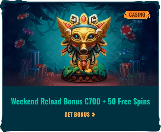 Spinanga Weekly Reload Bonus €700 + 50 Free Spins