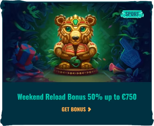 Weekend Reload Bonus at Spinanga 50% up to €750
